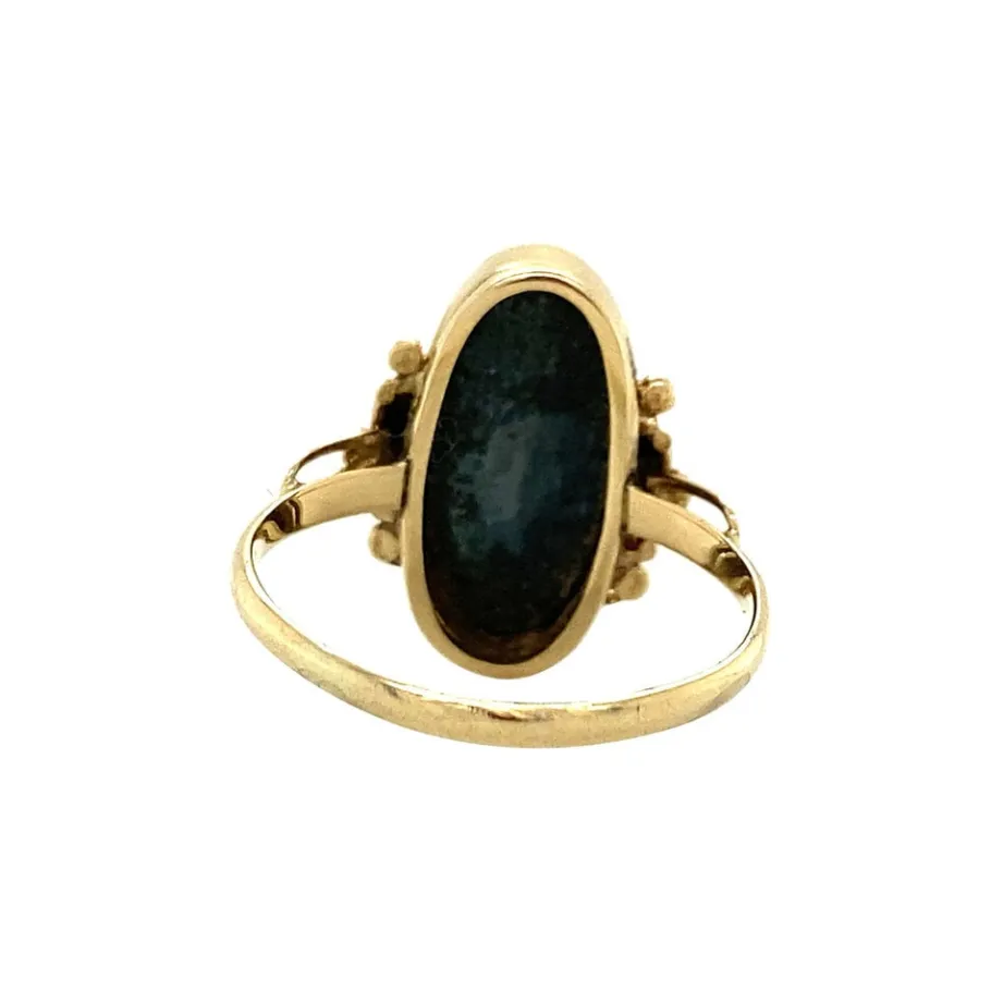gold_ring_with_haematite__4.webp Gold ring with haematite 14 krt>Vintage Jewellery Hot