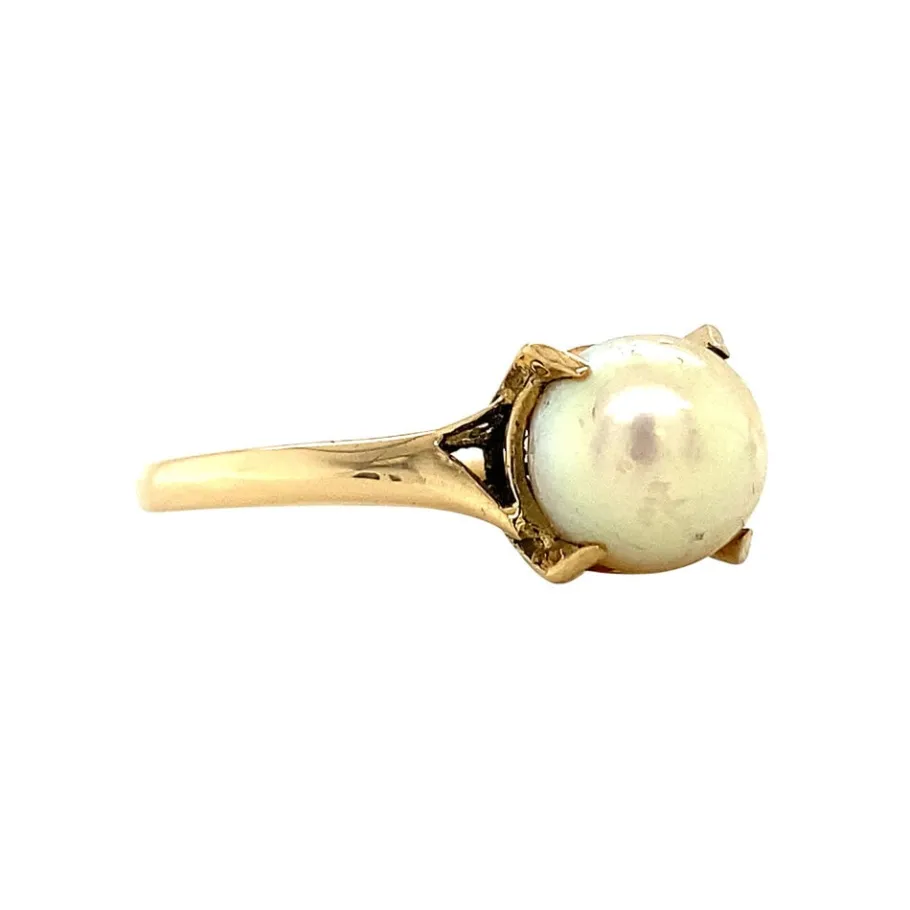 gold_ring_with_pearl__krt_2-2.webp Gold ring with pearl 18 krt>Vintage Jewellery Outlet