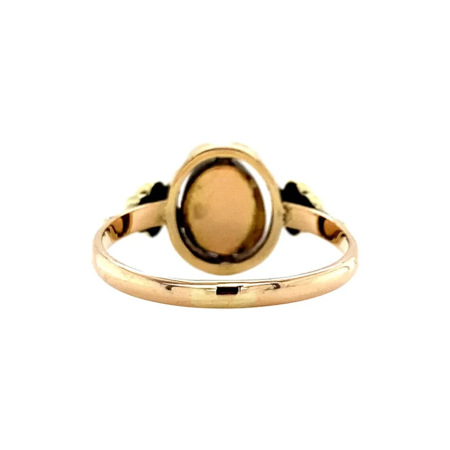 gold_ring_with_pearl__krt_4.webp Gold ring with pearl 14 krt>Vintage Jewellery Clearance