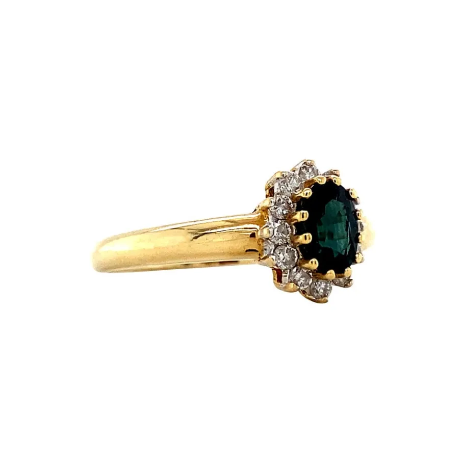gold_ring_with_sapphire_a_2-2.webp Gold ring with sapphire and diamond 18 krt>Vintage Jewellery Hot