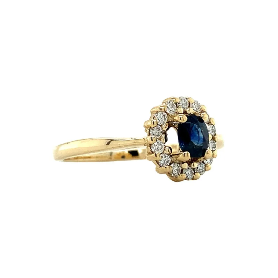gold_ring_with_sapphire_a_2-7.webp Gold ring with sapphire and diamond 14 krt>Vintage Jewellery New