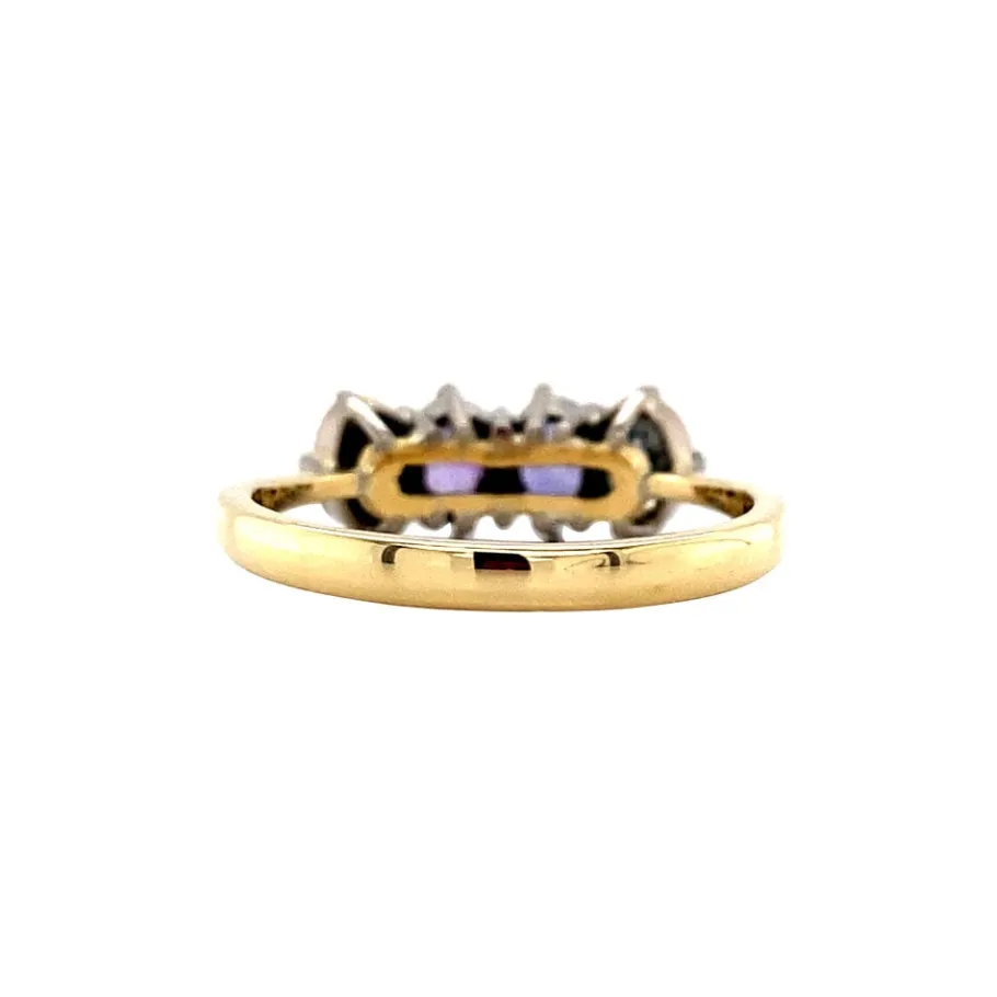 gold_ring_with_sapphire_a_4-4.webp Gold ring with sapphire and diamond 18 krt>Vintage Jewellery Discount