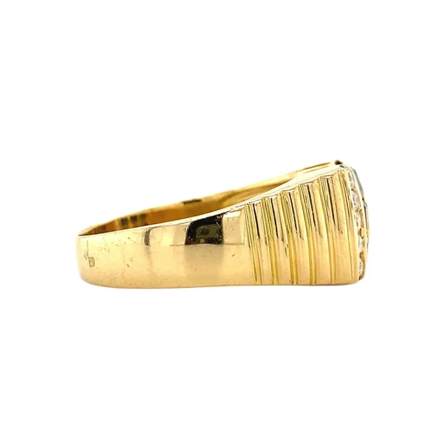 gold_ring_with_sapphire_a_4-9.webp Gold ring with sapphire and diamond 18 krt>Vintage Jewellery Best