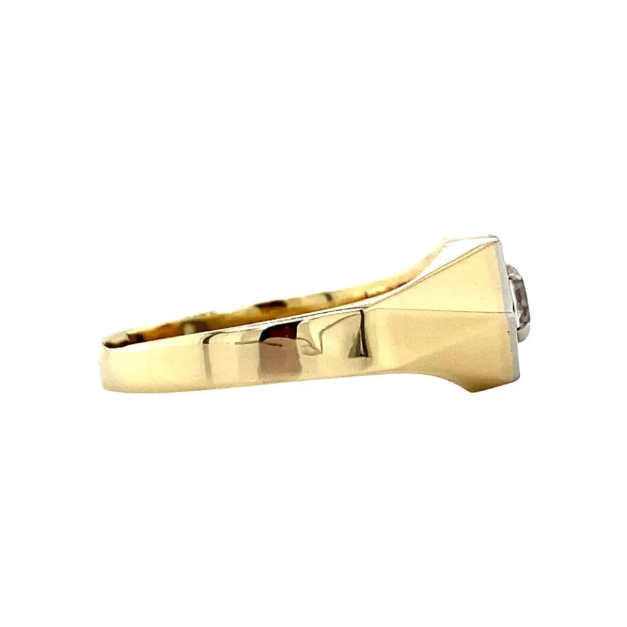 gold_ring_with_spinel__kr_3-1.webp Gold ring with spinel 14 krt>Vintage Jewellery Outlet
