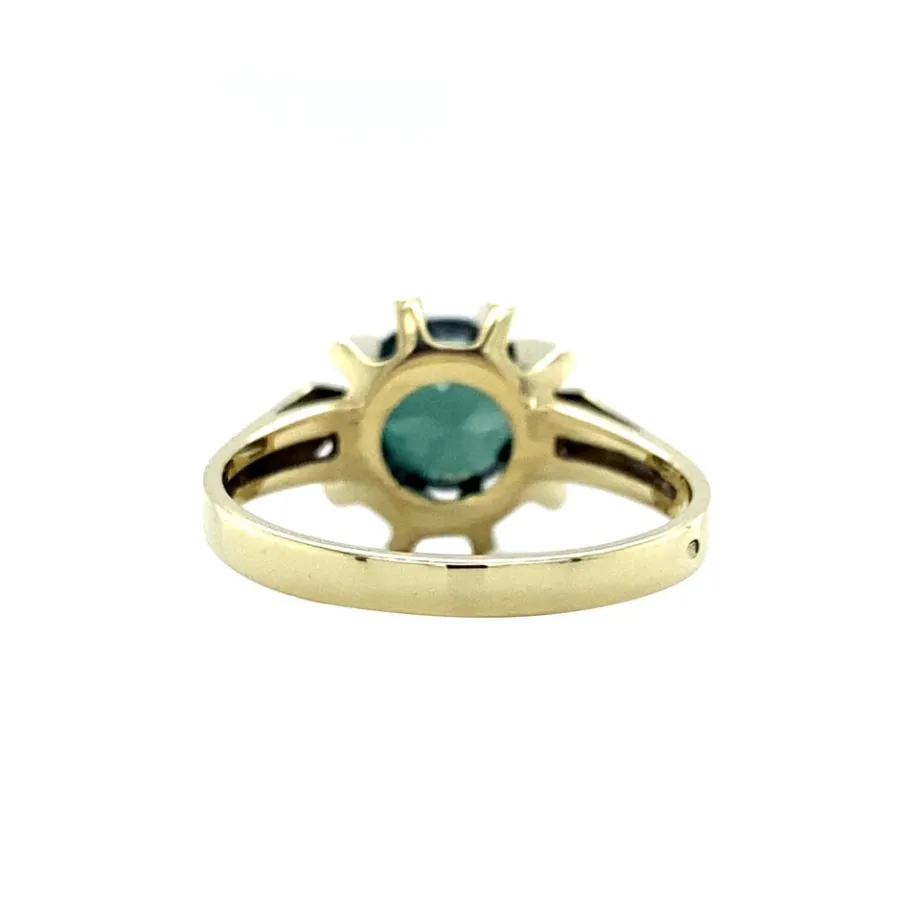 gold_ring_with_spinel__kr_4.webp Gold ring with spinel 14 krt>Vintage Jewellery New
