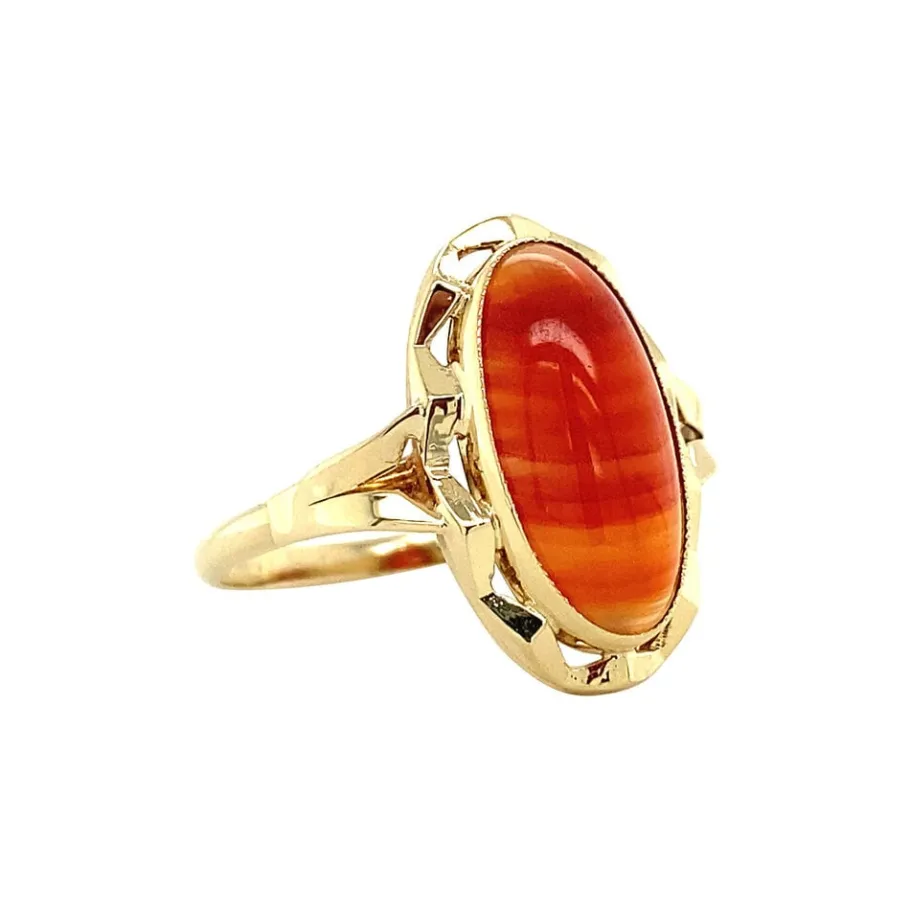 gold_ring_with_stripe_aga_2-1.webp Gold ring with stripe agate 14 krt>Vintage Jewellery Discount
