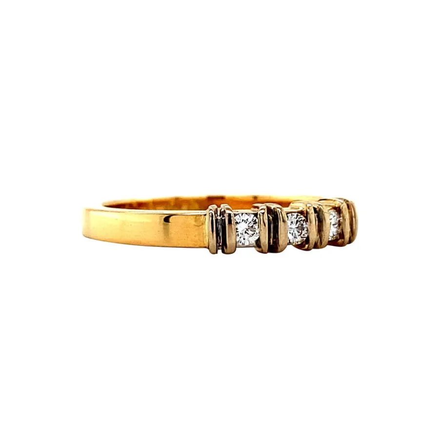 gold_row_ring_with_diamon_2-2.webp Gold row ring with diamonds 18 krt>Vintage Jewellery New