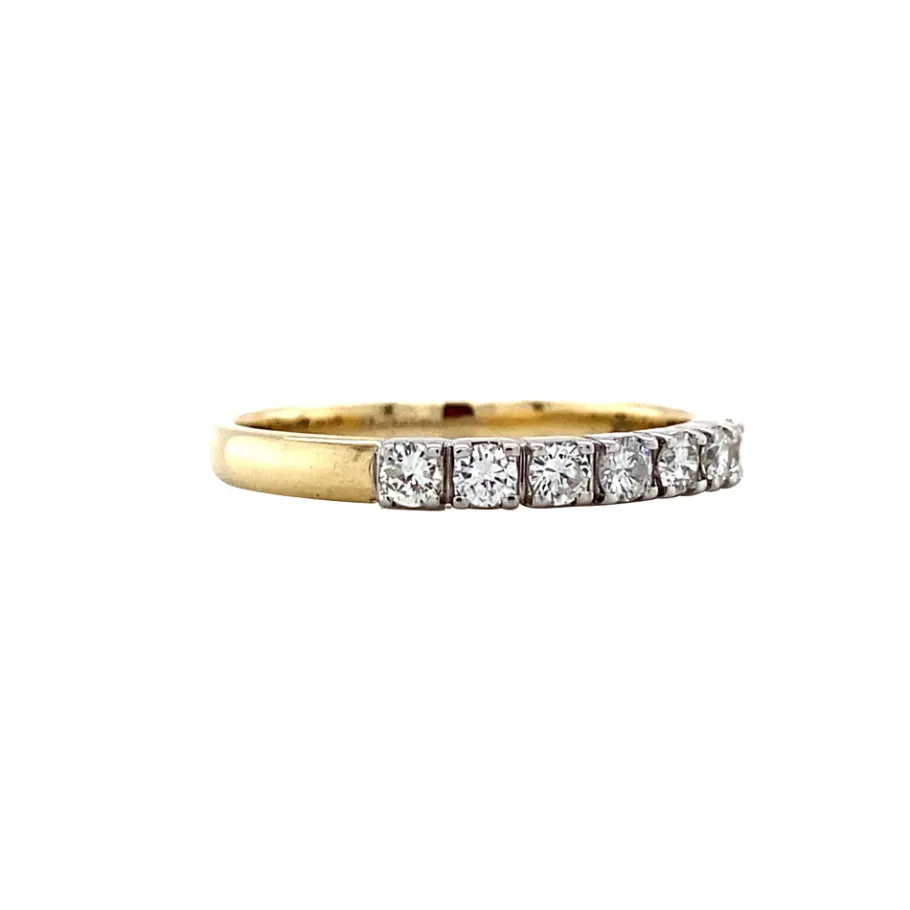 gold_row_ring_with_diamon_2-3.webp Gold row ring with diamonds 14 krt>Vintage Jewellery New