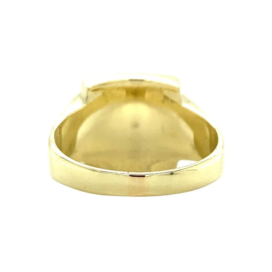 gold_signet_ring_with_blu_4-2.webp Gold signet ring with blue layer stone 14 krt>Vintage Jewellery Hot