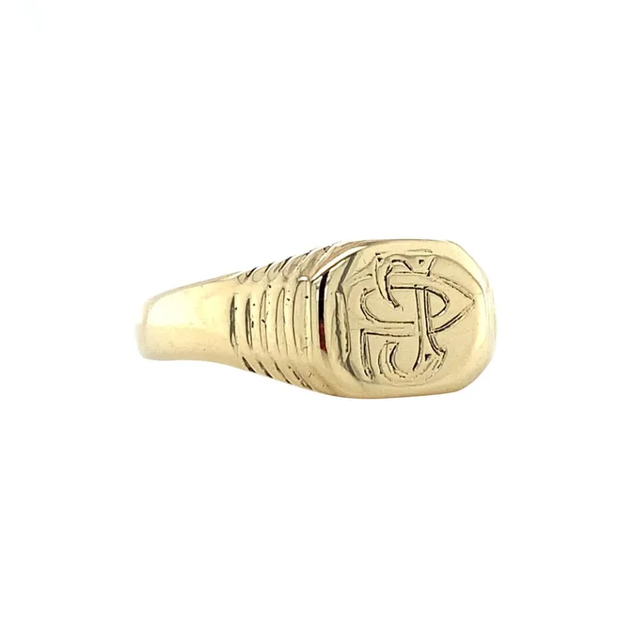 gold_signet_ring_with_eng_2-1.webp Gold signet ring with engraving 14 krt>Vintage Jewellery Hot