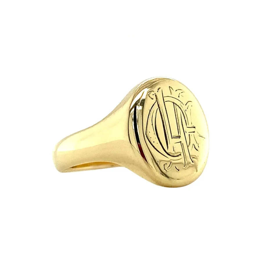 gold_signet_ring_with_eng_2-3.webp Gold signet ring with engraving 14 krt>Vintage Jewellery Best