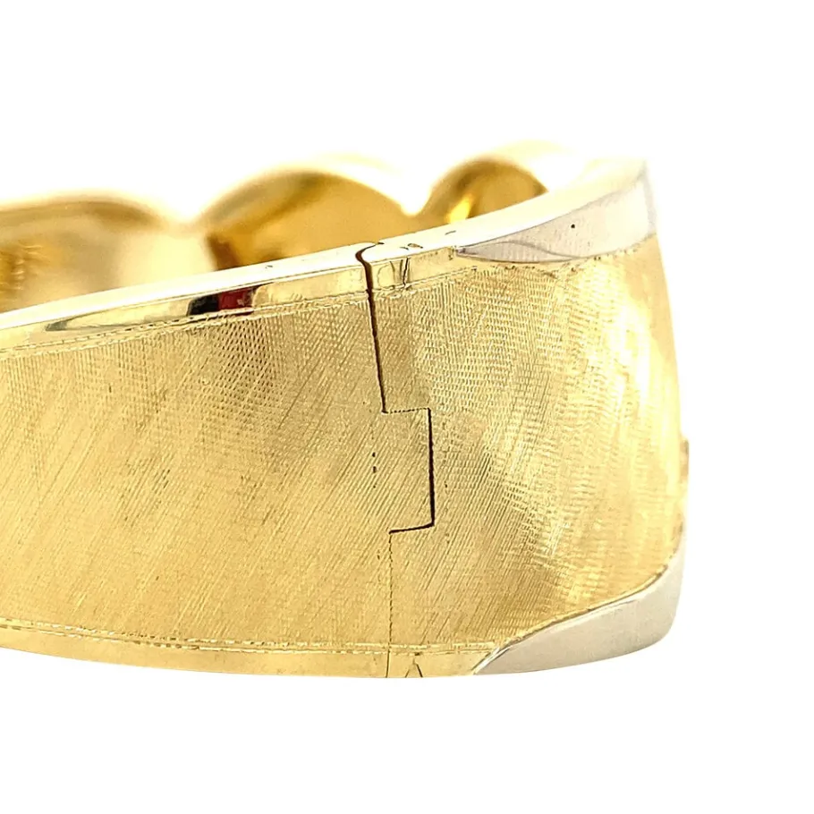 gold_tooled_bangle__krt_4.webp Gold tooled bangle 14 krt>Vintage Jewellery Best