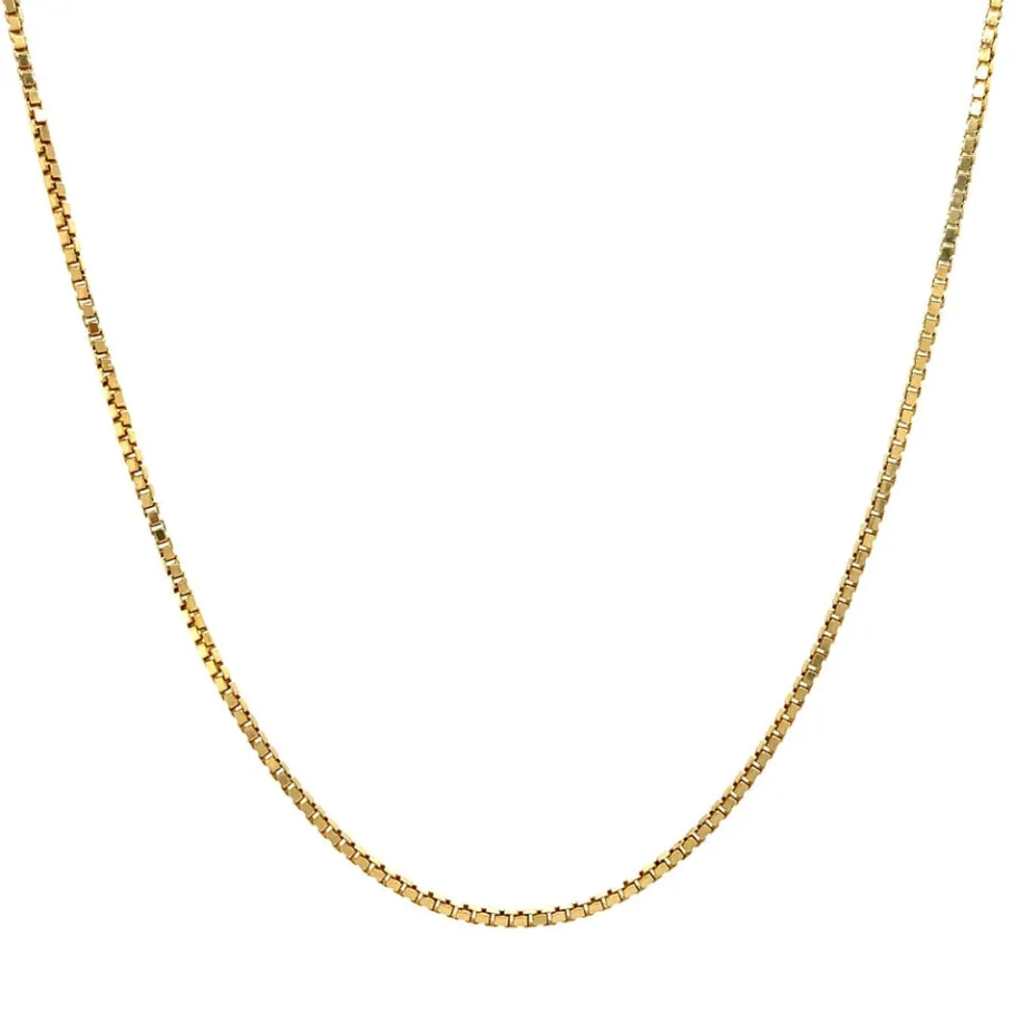 Gold venetian length necklace 18 krt>Vintage Jewellery Discount