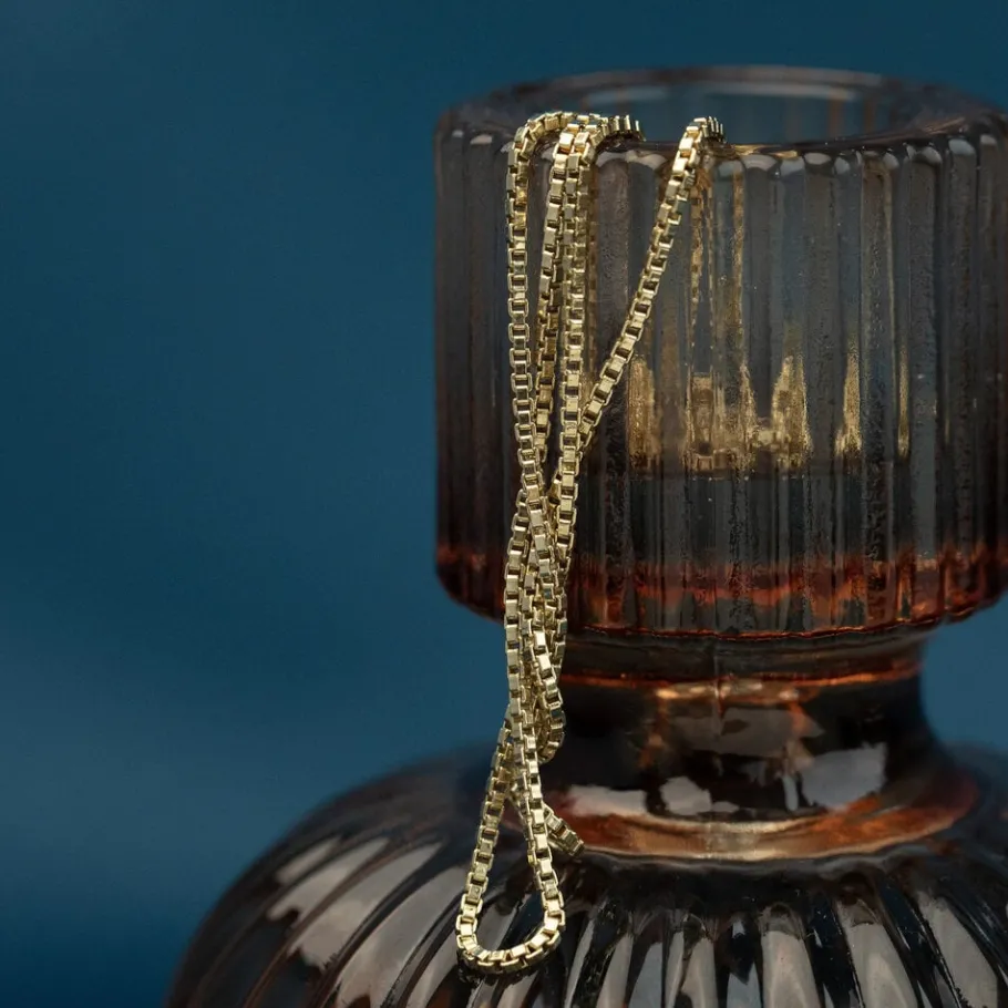 Gold venetian necklace 14 krt>Vintage Jewellery Sale