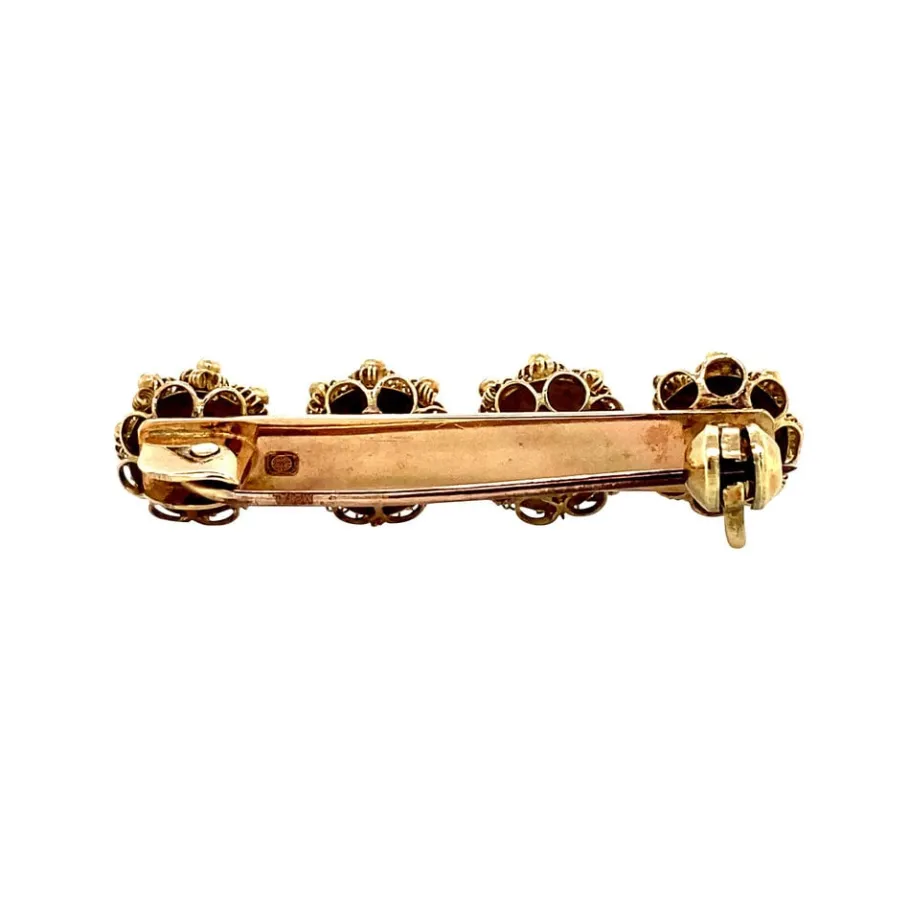 gold_zeeland_button_brooc_4.webp Gold Zeeland button brooch 14 krt>Vintage Jewellery Hot