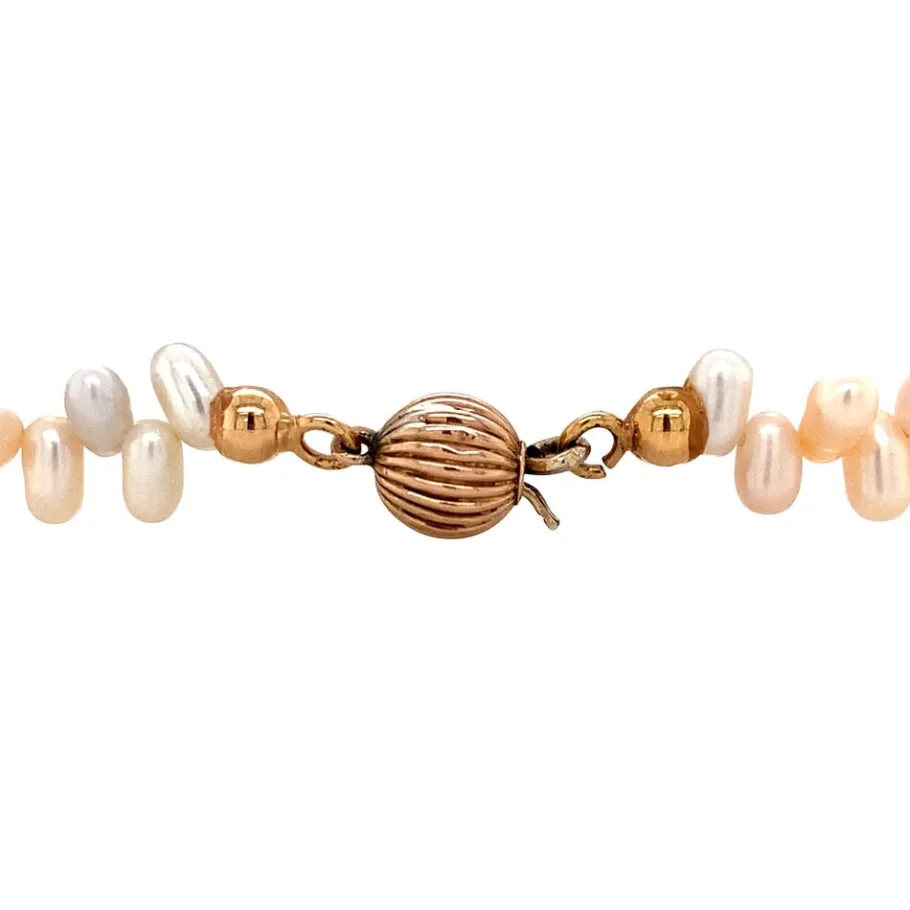 pearl_bracelet_with_gold__4-2.webp Pearl bracelet with gold clasp 14 krt>Vintage Jewellery Best