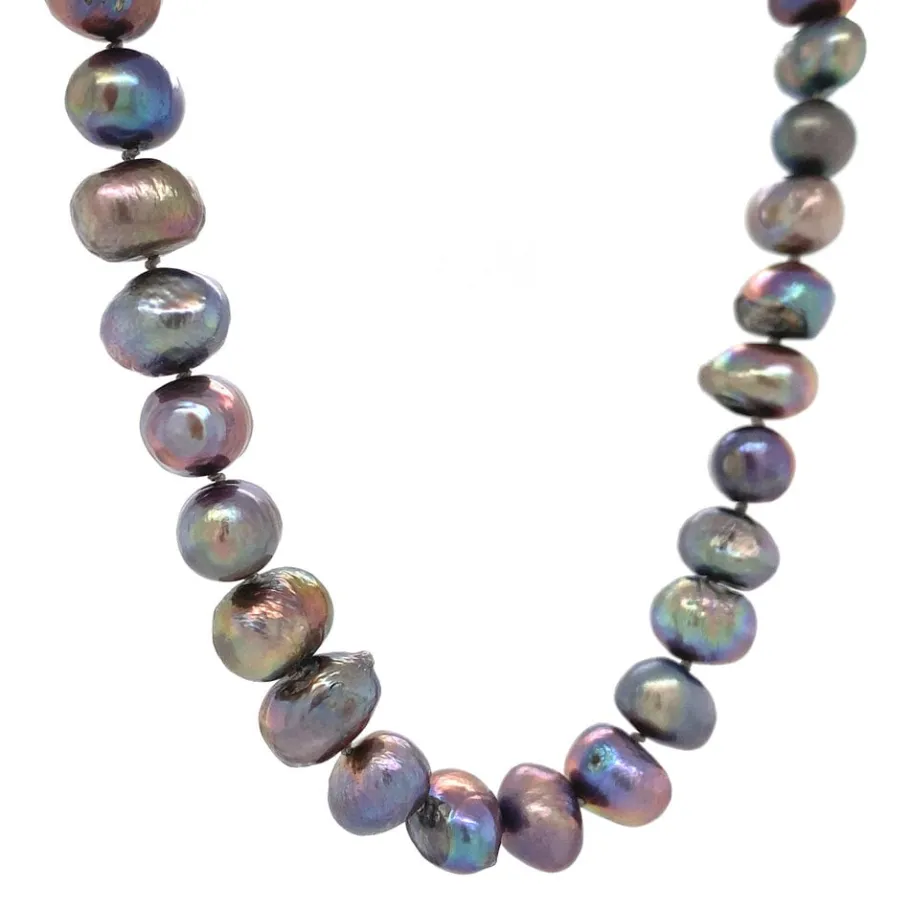 pearl_necklace_with_gold__2-7.webp Pearl necklace with gold clasp 14 krt>Vintage Jewellery Discount
