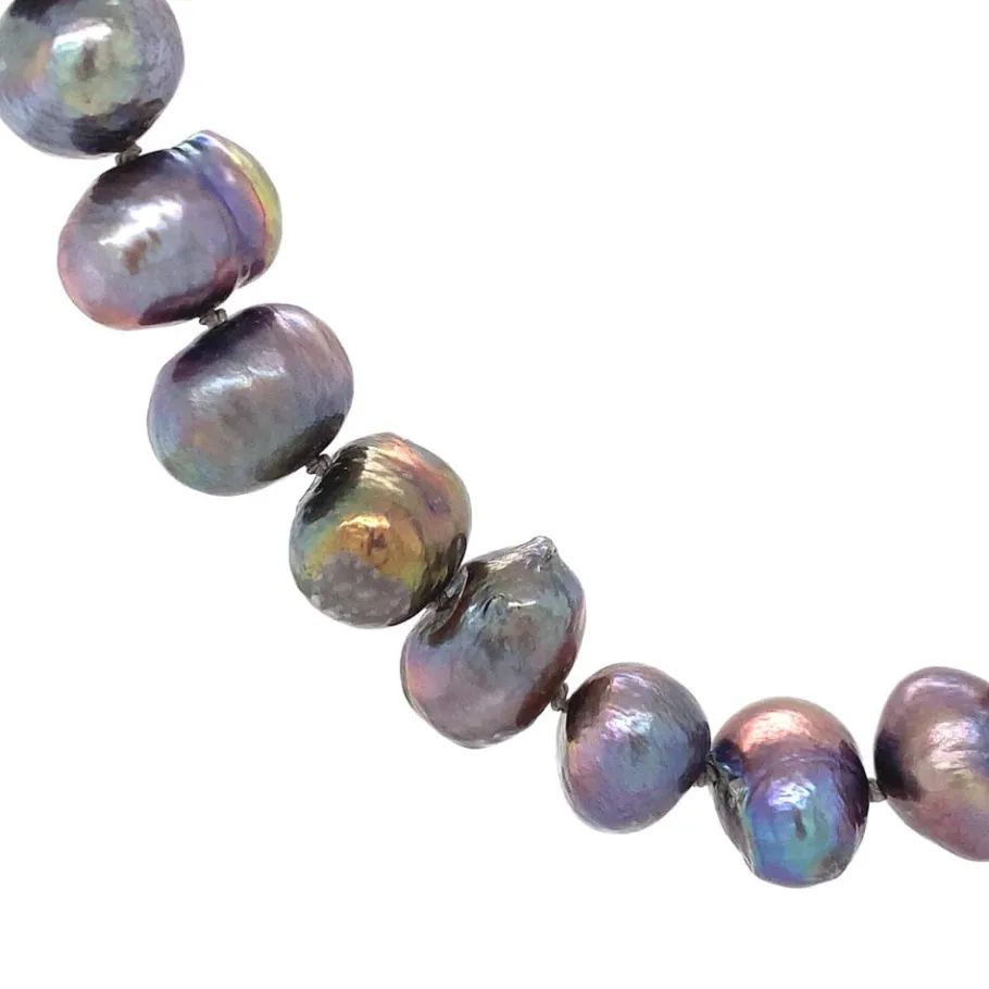 pearl_necklace_with_gold__3-7.webp Pearl necklace with gold clasp 14 krt>Vintage Jewellery Discount