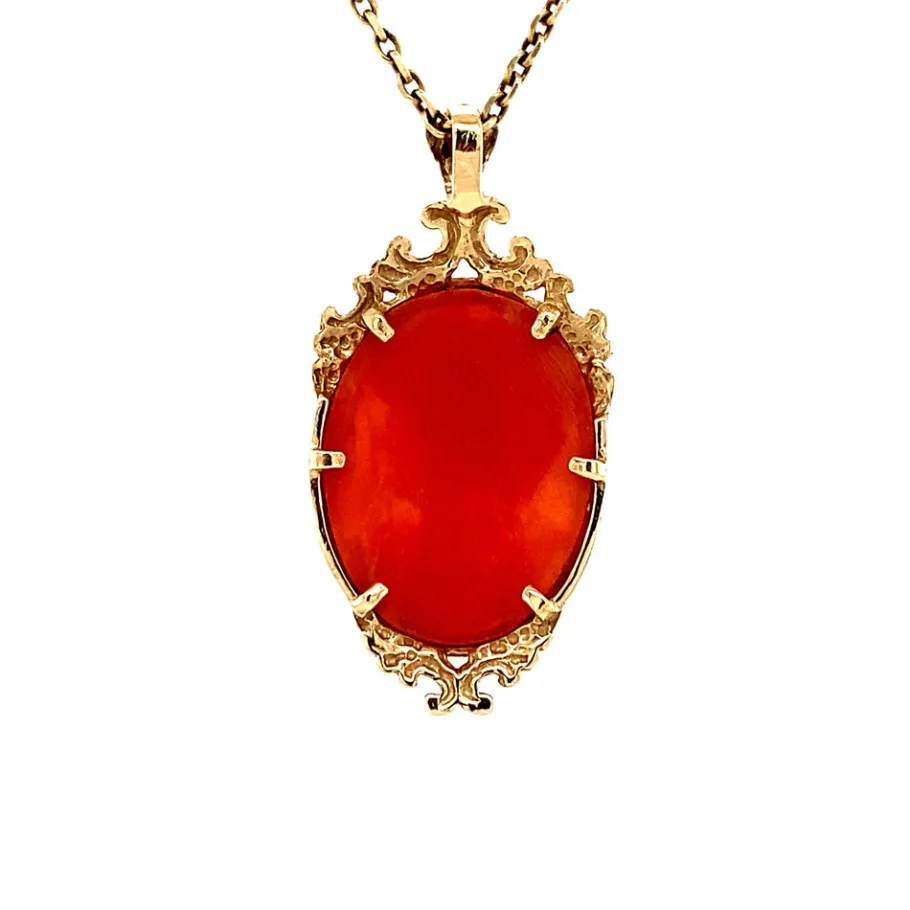 pendant_with_cameo__krt_4.webp Pendant with cameo 9 krt>Vintage Jewellery Discount