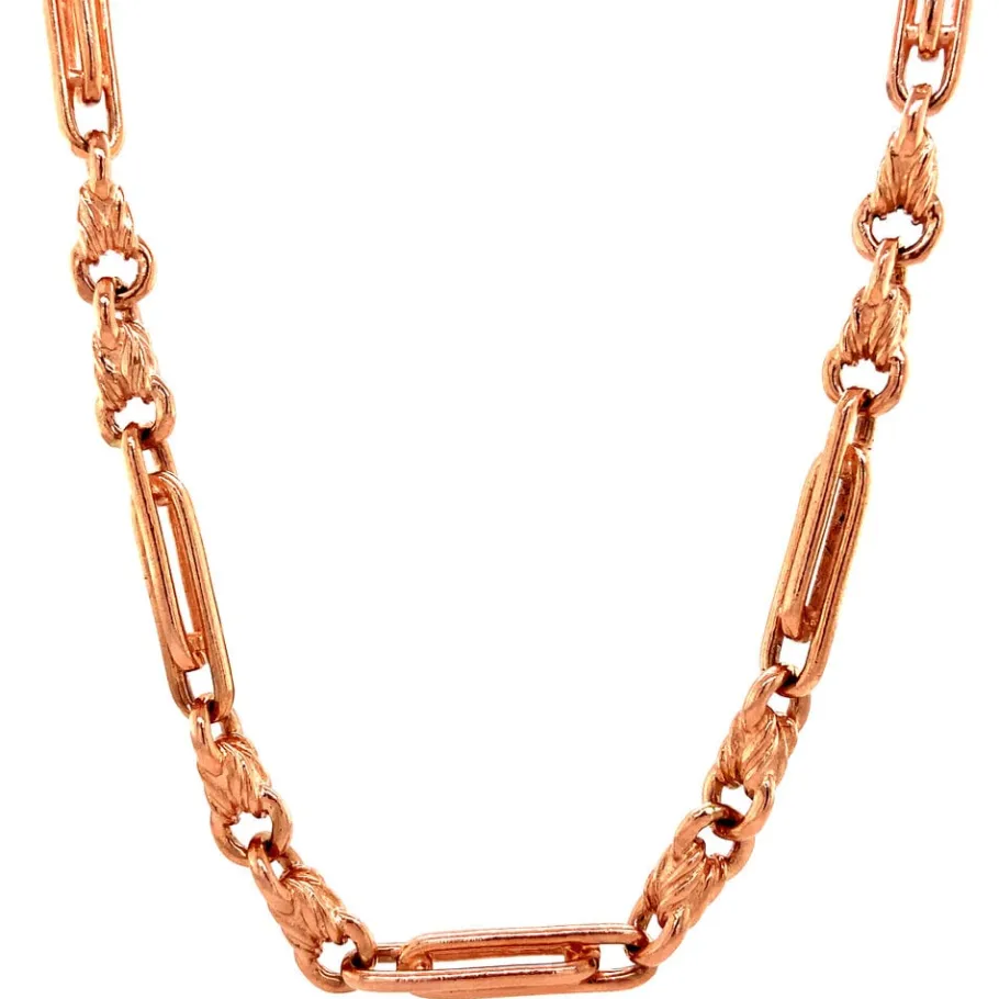 Pink fantasy necklace 8 krt>Vintage Jewellery New