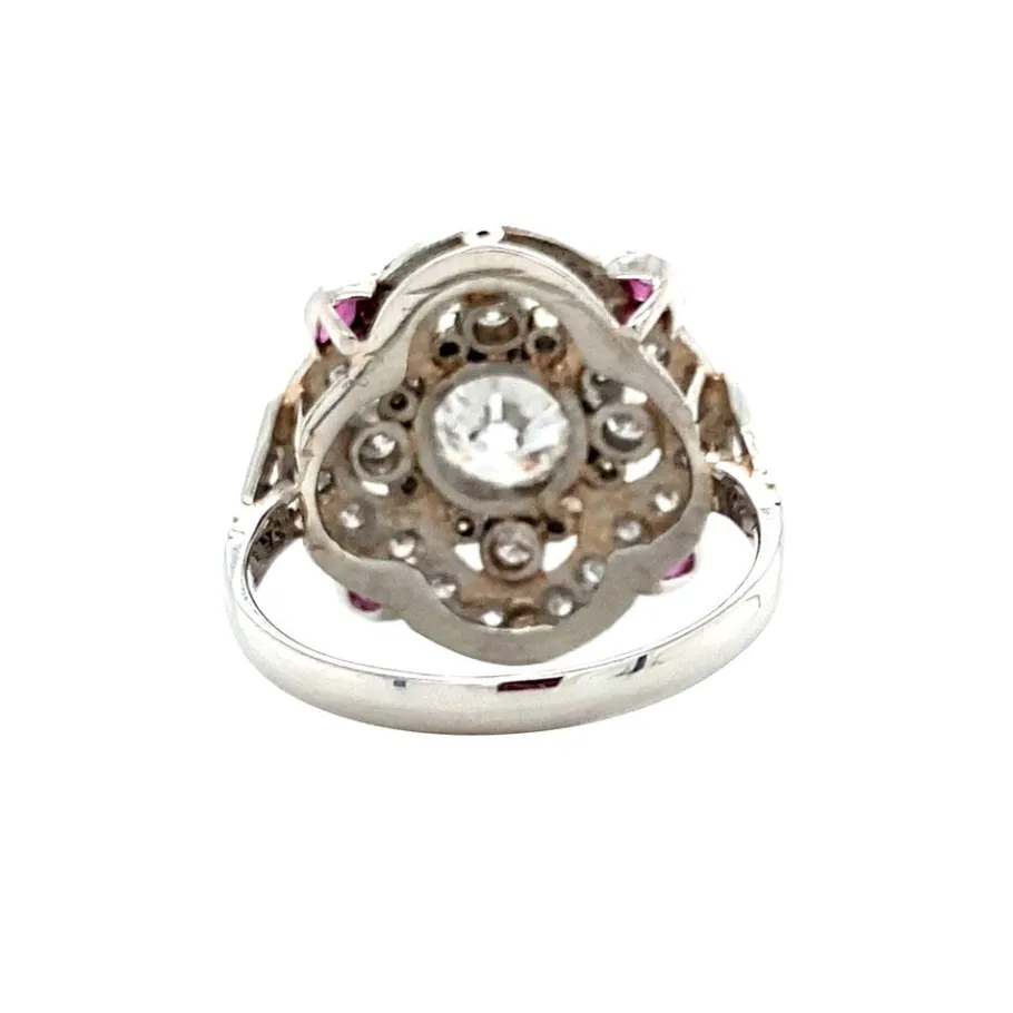 platinum_ring_with_diamon_4.webp Platinum ring with diamond and ruby 900>Vintage Jewellery Outlet