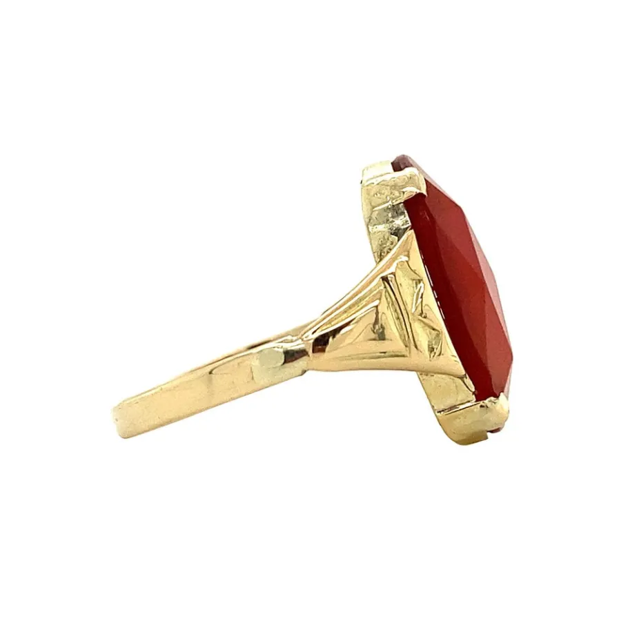 ring_with_carnelian__krt_3-1.webp Ring with carnelian 12 krt>Vintage Jewellery Outlet