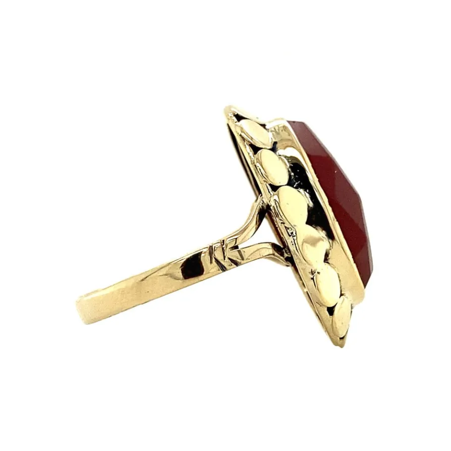 ring_with_carnelian__krt_3.webp Ring with carnelian 12 krt>Vintage Jewellery Online