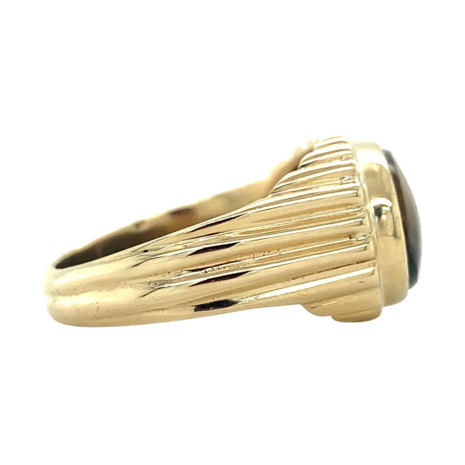 ring_with_tiger_eye__krt_3.webp Ring with tiger eye 9 krt>Vintage Jewellery Best
