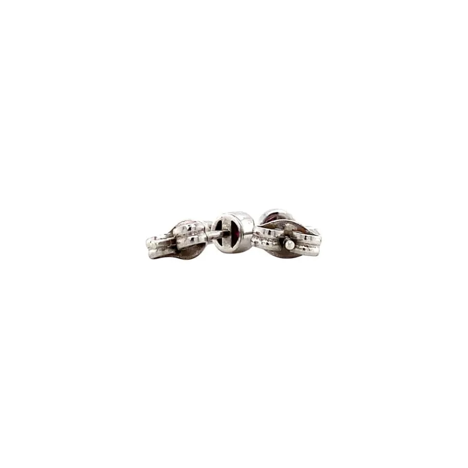 white_gold_ear_studs_with_4-1.webp White gold ear studs with ruby and diamond 18 krt>Vintage Jewellery Outlet