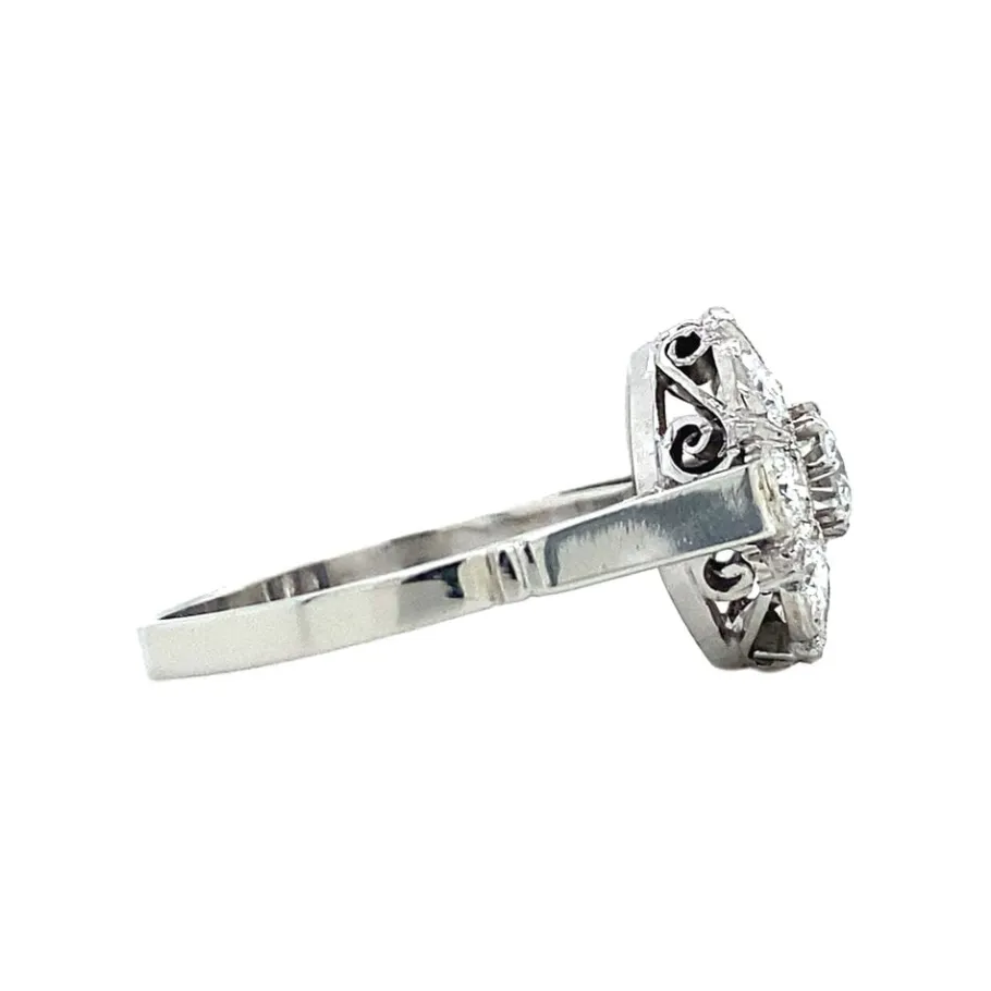 white_gold_entourage_ring_3.webp White gold entourage ring with diamonds>Vintage Jewellery Clearance