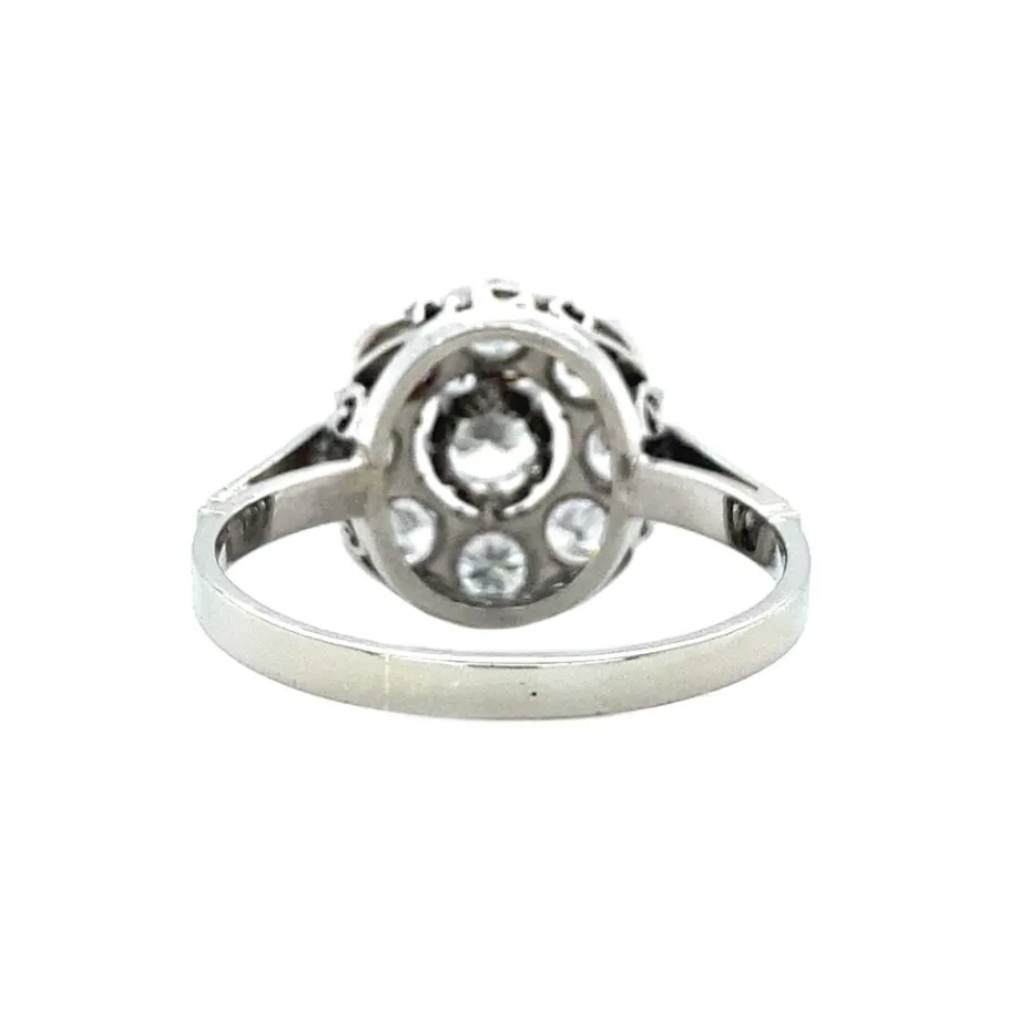 white_gold_entourage_ring_4.webp White gold entourage ring with diamonds>Vintage Jewellery Clearance