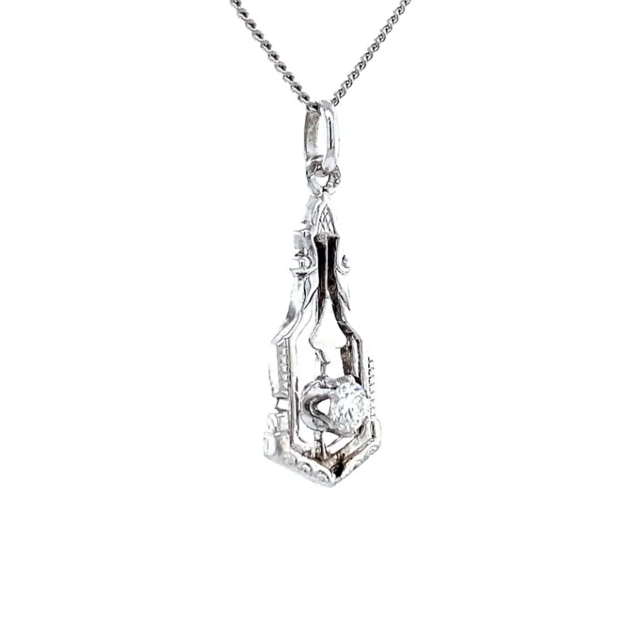 white_gold_pendant_with_d_2-1.webp White gold pendant with diamonds 14 krt>Vintage Jewellery Best