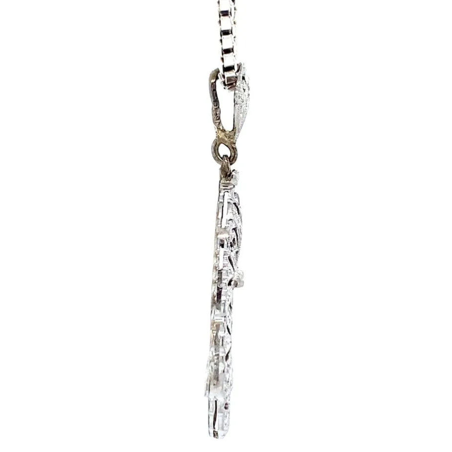 white_gold_pendant_with_d_3-3.webp White gold pendant with diamonds 14 krt>Vintage Jewellery New
