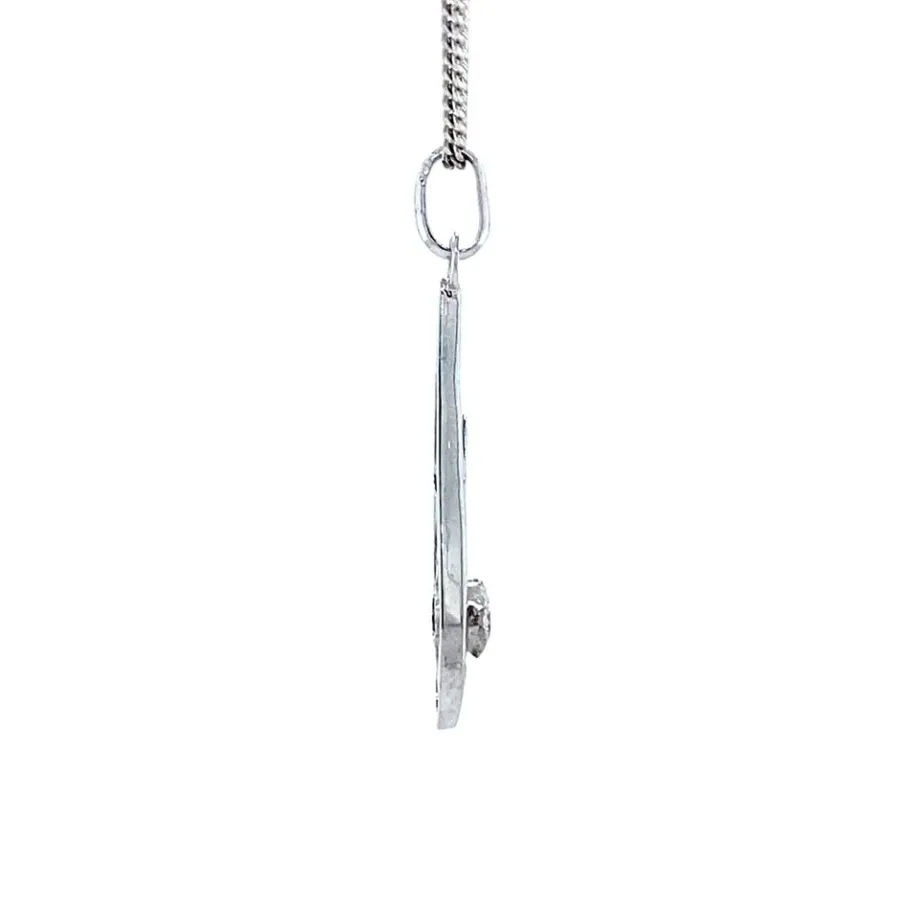 white_gold_pendant_with_d_3.webp White gold pendant with diamonds 14 krt>Vintage Jewellery Fashion