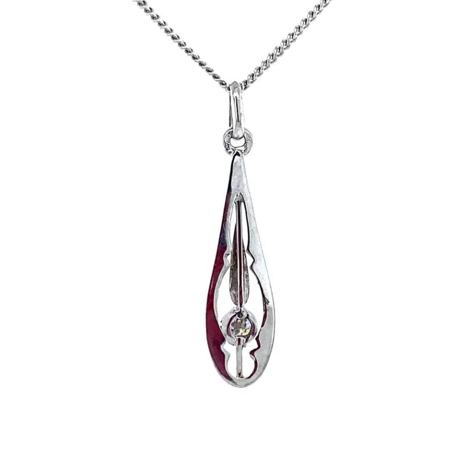 white_gold_pendant_with_d_4.webp White gold pendant with diamonds 14 krt>Vintage Jewellery Fashion