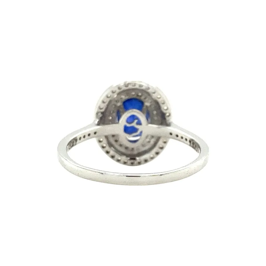 white_gold_ring_with_sapp_4-2.webp White gold ring with sapphire and diamond 18 krt>Vintage Jewellery Outlet
