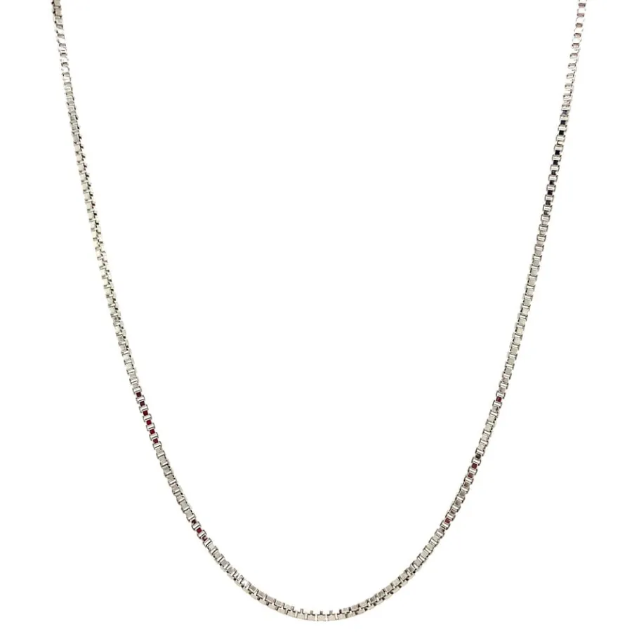 White gold venetian length necklace 18 krt>Vintage Jewellery Discount